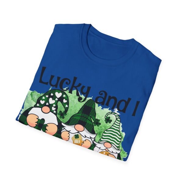 Lucky Gnome Unisex T-Shirt St. Patrick's Day Tee Cute Gnome Shirt Funny Gift for Gnome Lovers Comfortable Casual Wear Family Matching Shirt