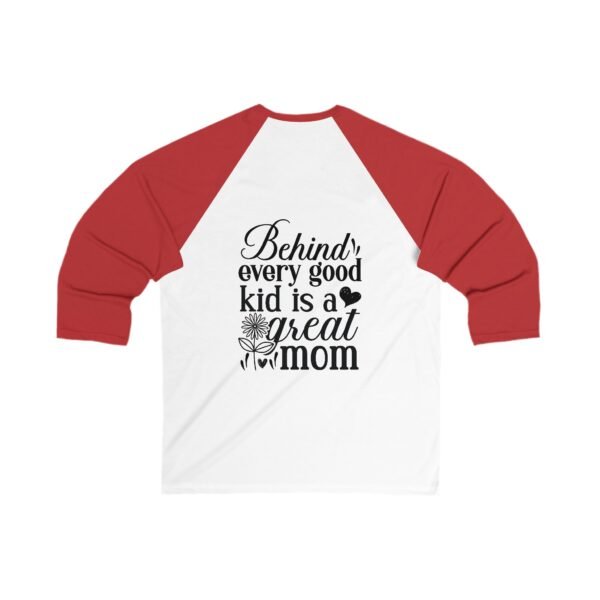 Great Mom Baseball Tee Perfect Gift Idea Casual Wear Family 3/4 Sleeve Top Mother's Day Gift Comfortable Apparel Proud of Mom Surprise