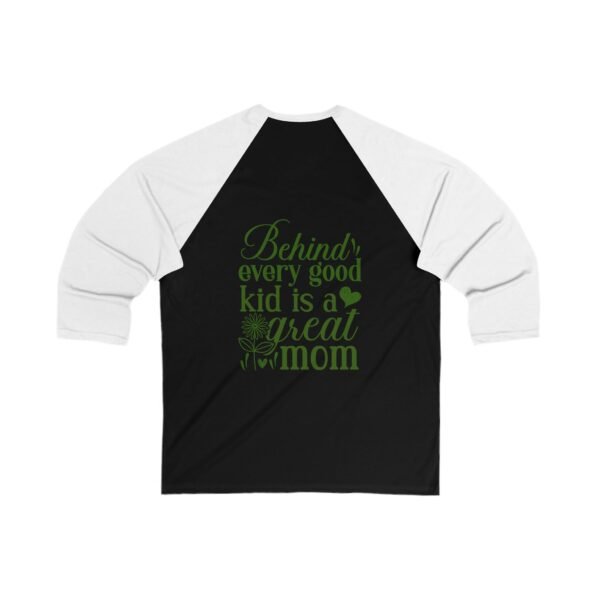 Great Mom Baseball Tee Perfect Gift Idea Casual Wear Family 3/4 Sleeve Top Mother's Day Gift Comfortable Apparel Proud of Mom Surprise