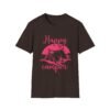 Happy Camper T-Shirt | Unisex Softstyle Tee for Outdoor Lovers, Camping Gift, Adventure Shirt, Summer Vibes, Nature Apparel