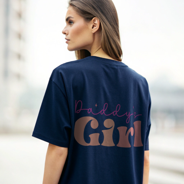 Daddy's Girl Softstyle T-Shirt Oversize Style Casual Tee Family Daughter Gift Idea Soft Cotton Top Oversize/Normal Size Comfortable Apparel