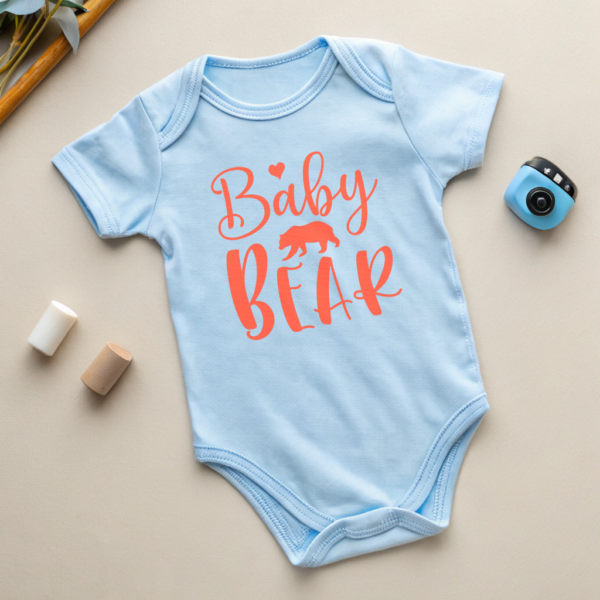Adorable Baby Bear Bodysuit Cute Infant Clothing Baby Shower Gift Idea Birthday Newborn Outfit Toddler Apparel Comfortable Infant Bodysuit