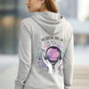 Funny Crystal Ball Hoodie White Pullover Large Halloween Costume Funny Gift for Witch Crystal Design Spooky Pullover Halloween Present for