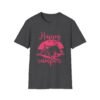 Happy Camper T-Shirt | Unisex Softstyle Tee for Outdoor Lovers, Camping Gift, Adventure Shirt, Summer Vibes, Nature Apparel