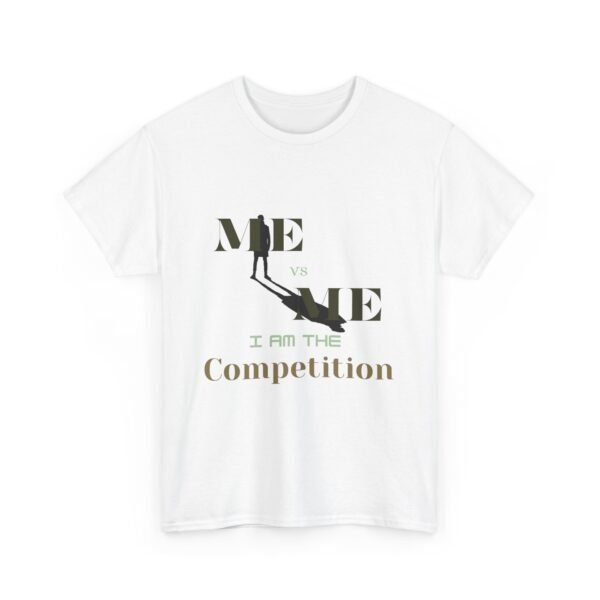 Competition Unisex Heavy Cotton Tee, Motivational T-Shirt, Unique Graphic Tee, Gift for Competitors, Casual Everyday Wear