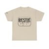 Best Friend Tshirt Squad White Bestie Design Custom Name Sleeve Present for Friend Matching Tee Group Shirt Celebration Top Squad Gift Set