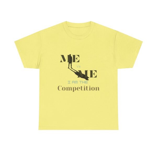 Competition Unisex Heavy Cotton Tee, Motivational T-Shirt, Unique Graphic Tee, Gift for Competitors, Casual Everyday Wear