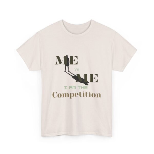 Competition Unisex Heavy Cotton Tee, Motivational T-Shirt, Unique Graphic Tee, Gift for Competitors, Casual Everyday Wear