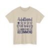 Adulthood Too Hard Unisex Tee, Funny Gift for Adults, Humor Shirt, Birthday Gift, Relaxed Fit Tee, Casual Wear