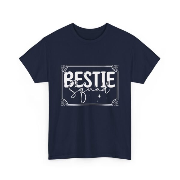 Best Friend Tshirt Squad White Bestie Design Custom Name Sleeve Present for Friend Matching Tee Group Shirt Celebration Top Squad Gift Set