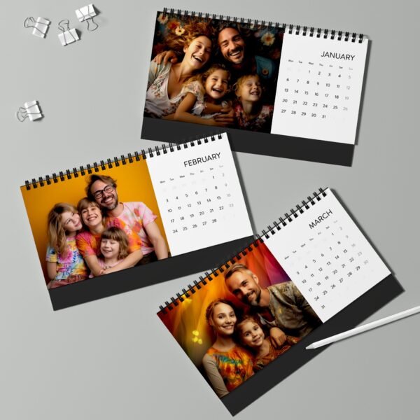 Copy of Personalised 2024 Photo Desk Calendar