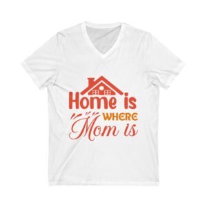 Family T Shirt for Mom Gift Idea for Birthday Present Tshirt with House Mom Design Cotton Top for Daughter Appreciation Gift Family Shirt