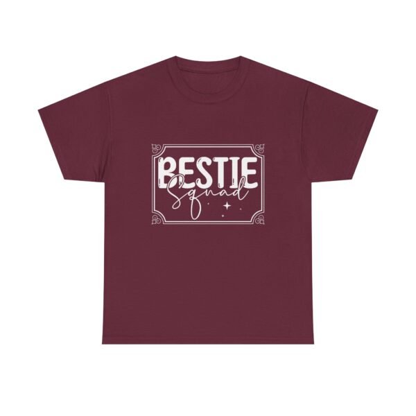 Best Friend Tshirt Squad White Bestie Design Custom Name Sleeve Present for Friend Matching Tee Group Shirt Celebration Top Squad Gift Set