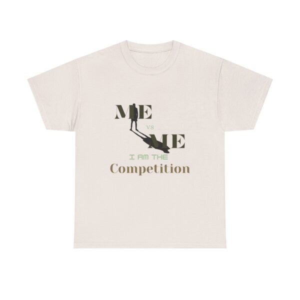 Competition Unisex Heavy Cotton Tee, Motivational T-Shirt, Unique Graphic Tee, Gift for Competitors, Casual Everyday Wear