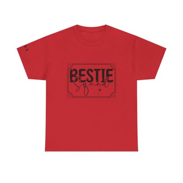 Best Friend Tshirt Squad White Bestie Design Custom Name Sleeve Present for Friend Matching Tee Group Shirt Celebration Top Squad Gift Set