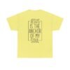 Faith Anchor Shirt Design Idea Christian Gift Soul Believer Wear Comfort Cotton Tee Shirt Print Scripture Message Worship Design Casual Wear