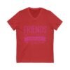 Inspirational Message Tee Shirt Design Friend Gift Matching Shirt Casual Wear Cotton Vneck Summer Top Friendship Quote Group Shirt Positive