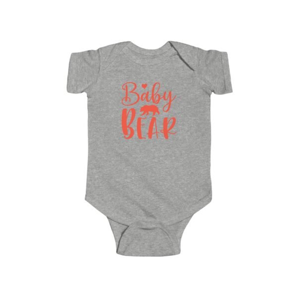 Adorable Baby Bear Bodysuit Cute Infant Clothing Baby Shower Gift Idea Birthday Newborn Outfit Toddler Apparel Comfortable Infant Bodysuit