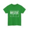 Best Friend Tshirt Squad White Bestie Design Custom Name Sleeve Present for Friend Matching Tee Group Shirt Celebration Top Squad Gift Set