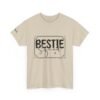 Best Friend Tshirt Squad White Bestie Design Custom Name Sleeve Present for Friend Matching Tee Group Shirt Celebration Top Squad Gift Set