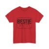 Best Friend Tshirt Squad White Bestie Design Custom Name Sleeve Present for Friend Matching Tee Group Shirt Celebration Top Squad Gift Set