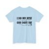 Faith Graphic Shirt Christian Message Heart Design Spiritual Text Comfort Wear Religious Clothing Faith Based Christian Gift Casual Style