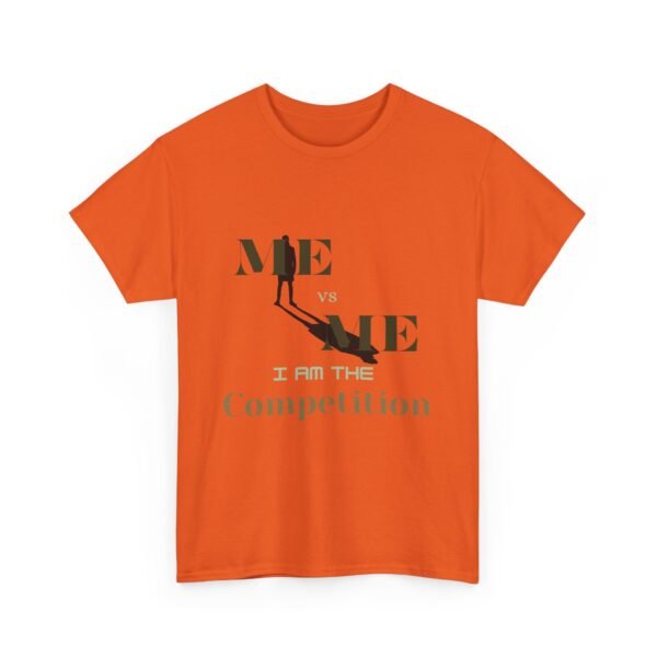 Competition Unisex Heavy Cotton Tee, Motivational T-Shirt, Unique Graphic Tee, Gift for Competitors, Casual Everyday Wear