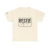 Best Friend Tshirt Squad White Bestie Design Custom Name Sleeve Present for Friend Matching Tee Group Shirt Celebration Top Squad Gift Set