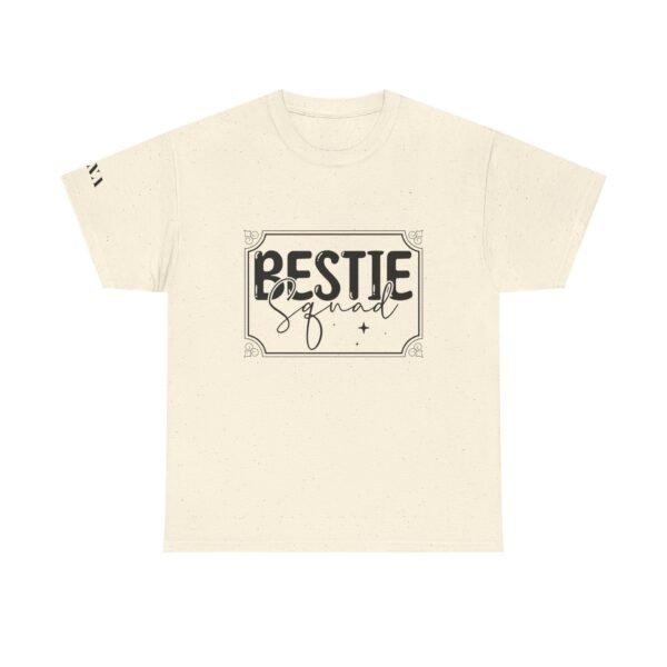 Best Friend Tshirt Squad White Bestie Design Custom Name Sleeve Present for Friend Matching Tee Group Shirt Celebration Top Squad Gift Set