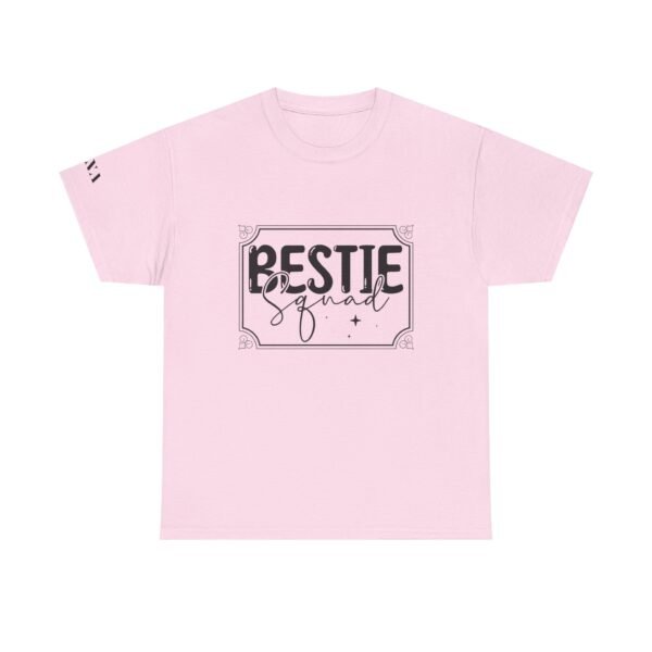 Best Friend Tshirt Squad White Bestie Design Custom Name Sleeve Present for Friend Matching Tee Group Shirt Celebration Top Squad Gift Set