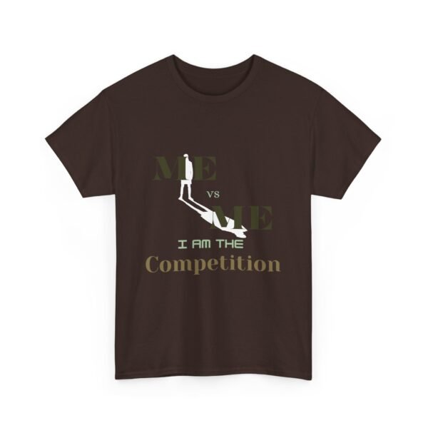 Competition Unisex Heavy Cotton Tee, Motivational T-Shirt, Unique Graphic Tee, Gift for Competitors, Casual Everyday Wear