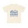 Blessed Granny Tshirt White Shirt Religious Gift for Mom Blue Design Heart Graphic Family Shirt New Baby Announcement Gift Christian Mom
