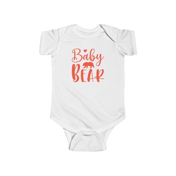 Adorable Baby Bear Bodysuit Cute Infant Clothing Baby Shower Gift Idea Birthday Newborn Outfit Toddler Apparel Comfortable Infant Bodysuit