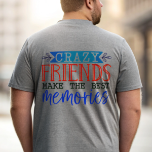 Custom Bestie Shirt Funny Message Friend Top Matching Wear for Celebration Group Present with Name Graphic Tee BFF Bundle Custom Shirt Set