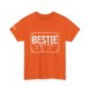 Best Friend Tshirt Squad White Bestie Design Custom Name Sleeve Present for Friend Matching Tee Group Shirt Celebration Top Squad Gift Set
