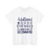 Adulthood Too Hard Unisex Tee, Funny Gift for Adults, Humor Shirt, Birthday Gift, Relaxed Fit Tee, Casual Wear