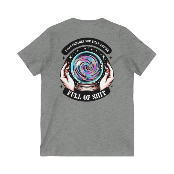 2848183804865547839_2048.jpeg Fortune Telling Shirt Casual Wear Sarcastic Design Crystal Ball Divination Art Mystical Clothing Spirit Style Witch Gift Psychic Tee Vneck