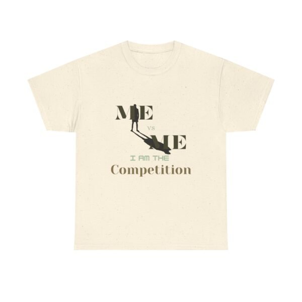 Competition Unisex Heavy Cotton Tee, Motivational T-Shirt, Unique Graphic Tee, Gift for Competitors, Casual Everyday Wear