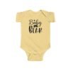 Adorable Baby Bear Bodysuit Cute Infant Clothing Baby Shower Gift Idea Birthday Newborn Outfit Toddler Apparel Comfortable Infant Bodysuit