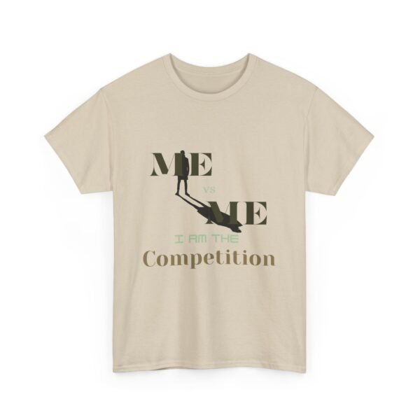 Competition Unisex Heavy Cotton Tee, Motivational T-Shirt, Unique Graphic Tee, Gift for Competitors, Casual Everyday Wear