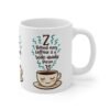 Cute Coffee Mug, Perfect Gift for Coffee Lovers, Funny Caffeine Mug for Home or Office, Funny Gift for Friends, Ceramic Cup