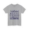 Adulthood Too Hard Unisex Tee, Funny Gift for Adults, Humor Shirt, Birthday Gift, Relaxed Fit Tee, Casual Wear