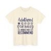Adulthood Too Hard Unisex Tee, Funny Gift for Adults, Humor Shirt, Birthday Gift, Relaxed Fit Tee, Casual Wear