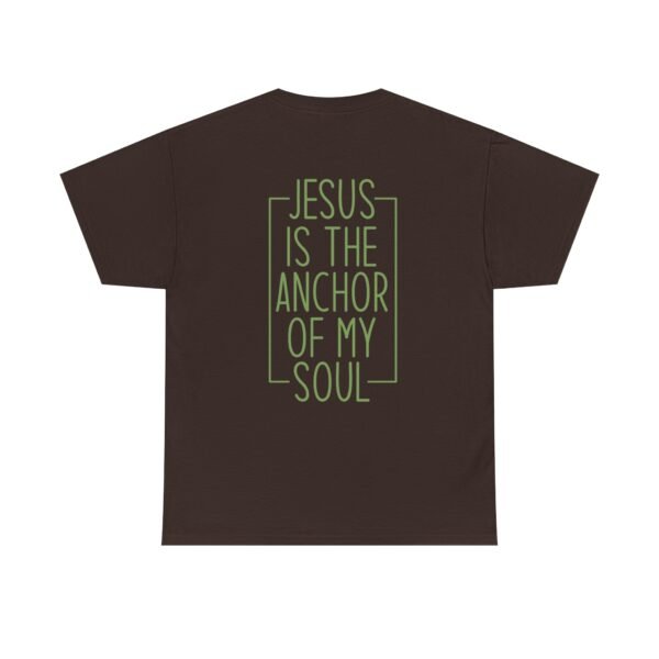 Faith Anchor Shirt Design Idea Christian Gift Soul Believer Wear Comfort Cotton Tee Shirt Print Scripture Message Worship Design Casual Wear