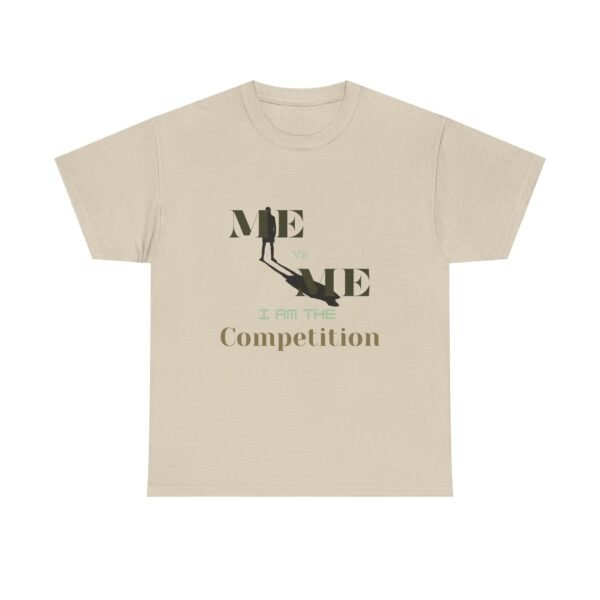 Competition Unisex Heavy Cotton Tee, Motivational T-Shirt, Unique Graphic Tee, Gift for Competitors, Casual Everyday Wear