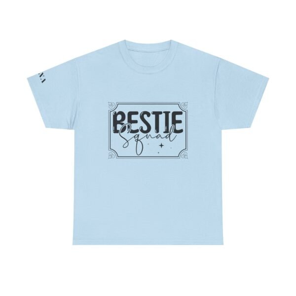 Best Friend Tshirt Squad White Bestie Design Custom Name Sleeve Present for Friend Matching Tee Group Shirt Celebration Top Squad Gift Set