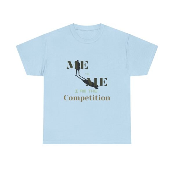 Competition Unisex Heavy Cotton Tee, Motivational T-Shirt, Unique Graphic Tee, Gift for Competitors, Casual Everyday Wear