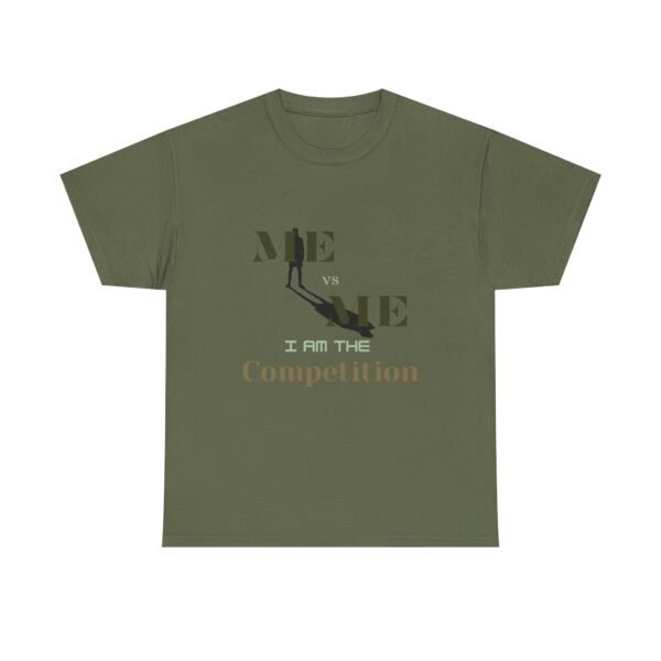 Competition Unisex Heavy Cotton Tee, Motivational T-Shirt, Unique Graphic Tee, Gift for Competitors, Casual Everyday Wear