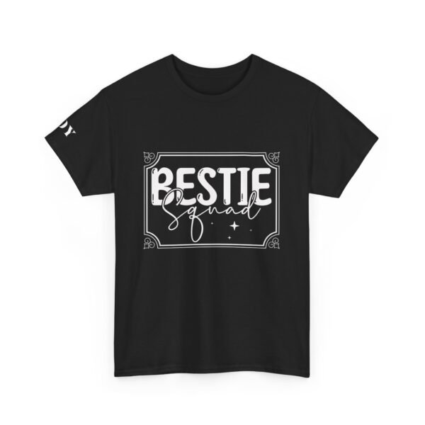 Best Friend Tshirt Squad White Bestie Design Custom Name Sleeve Present for Friend Matching Tee Group Shirt Celebration Top Squad Gift Set