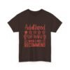 Adulthood Too Hard Unisex Tee, Funny Gift for Adults, Humor Shirt, Birthday Gift, Relaxed Fit Tee, Casual Wear